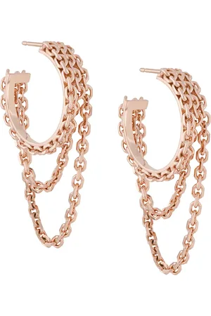 WOUTERS & HENDRIX Reves de Reves chain hoop earrings