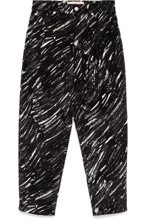 Marni Crayon-print trousers
