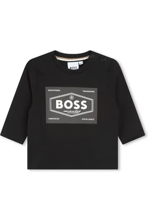 HUGO BOSS Logo-print cotton T-shirt