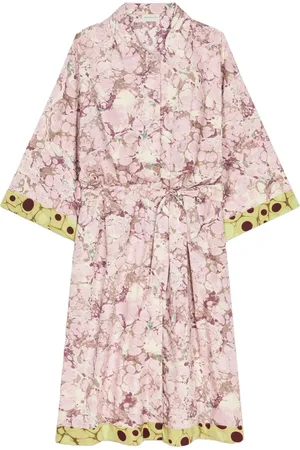 DRIES VAN NOTEN Floral-print shirtdress