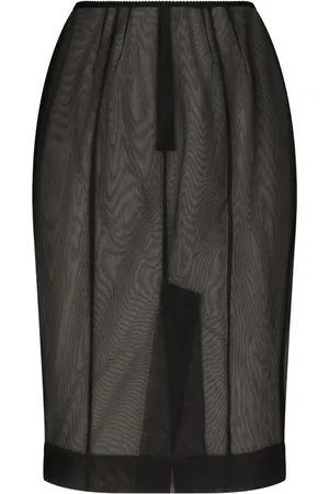 Dolce & Gabbana Sheer pencil skirt