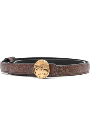 Etro Pegaso-buckle reversible belt