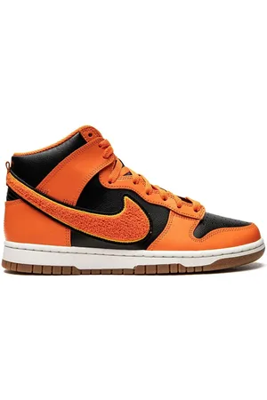 Nike Dunk High "Chenille - Safety Orange" sneakers