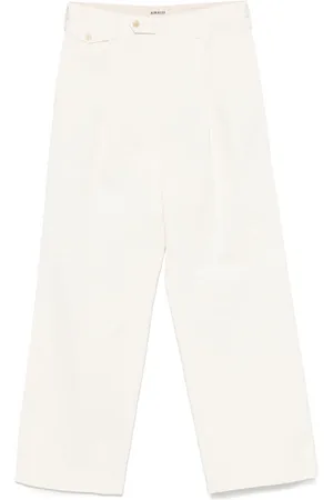 Auralee Pleat-detail chinos