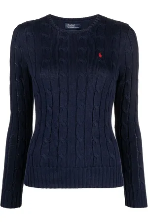 Ralph Lauren Polo Pony cable-knit jumper