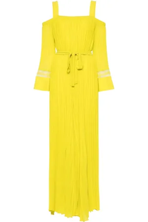 Twin-Set Pleated georgette-crepe jumpsuit