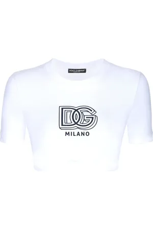 Dolce & Gabbana Logo-print cotton-blend T-shirt