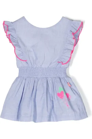 Billieblush Ruffle-trimmed dress-bloomer set