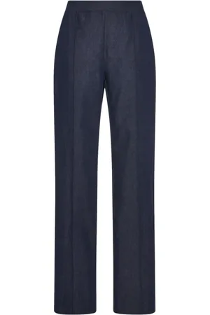 ROSETTA GETTY Straight-leg cropped trousers