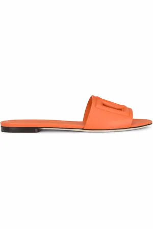 Dolce & Gabbana DG Logo leather sandals