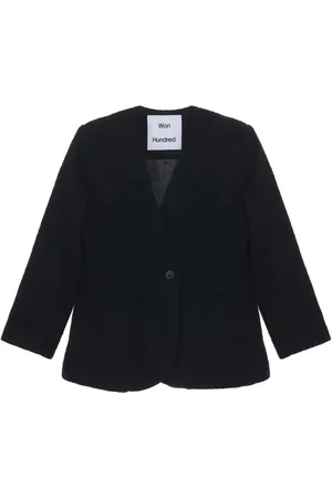 Won Hundred Collarless blazer