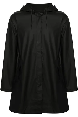 Rains Button-up hooded parka