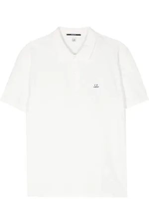 C.P. Company Logo-patch piqu?? polo shirt