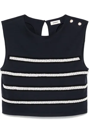Sandro Bead-embellished vest