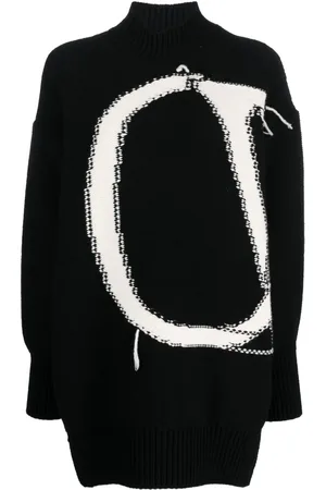 OFF-WHITE Ow high-neck wool jumper