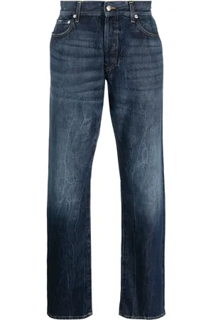 DEPARTMENT 5 Straight-leg stonewashed jeans