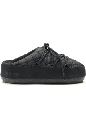 Moon Boot Quilted lace-up slippers