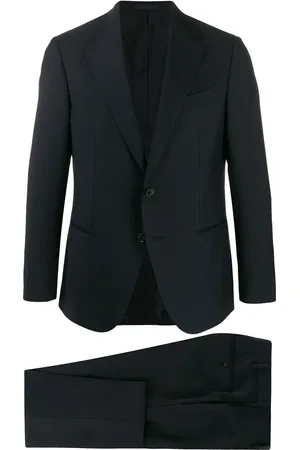 CARUSO Two piece slim-fit suit