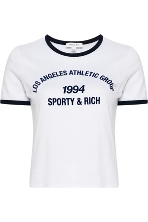 Sporty & Rich Text-print T-shirt