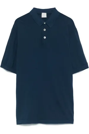 ELEVENTY Fine-knit polo shirt
