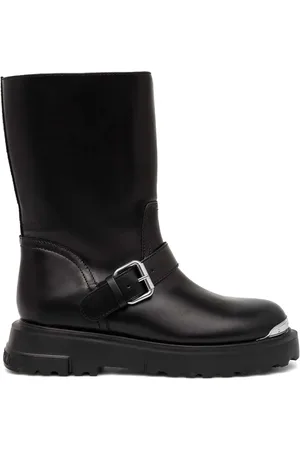 Moschino Logo-engraved boots