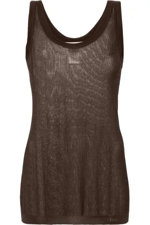 LEMAIRE Fine-ribbed seamless tank top