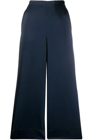 BLANCA Wide leg cropped trousers