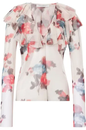Serafini Floral-print top
