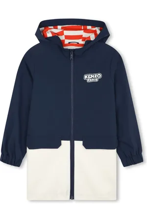 Kenzo Logo-print windbreaker coat