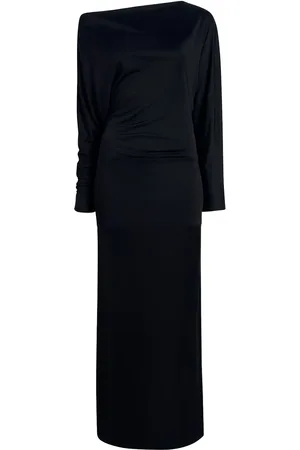 Khaite The Junet off-shoulder maxi dress