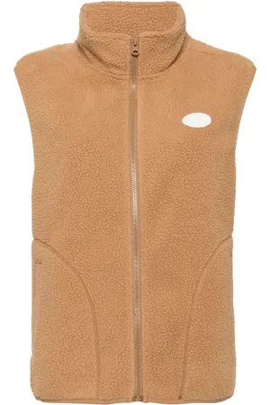 Chocoolate Fleece zip up vest