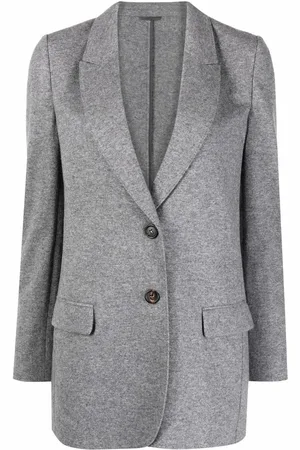 Brunello Cucinelli Single-breasted cashmere jacket
