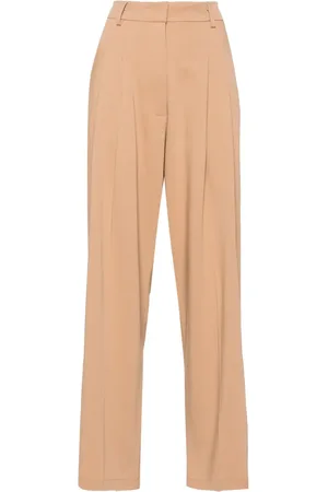 FORTE FORTE Dart-detailed tapered trousers