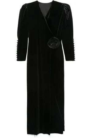 Ana Radu Velour maxi dress