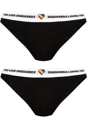 Dsquared2 Logo-waistband briefs (pack of two)