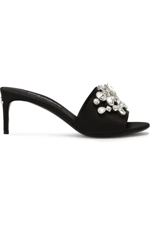 Dolce & Gabbana 60mm crystal-embellished mules