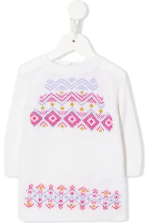 Moncler Geometric-print knit dress