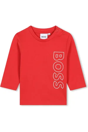 HUGO BOSS Logo-print cotton T-shirt