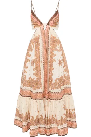 ZIMMERMANN Maxine Plunge maxi dress
