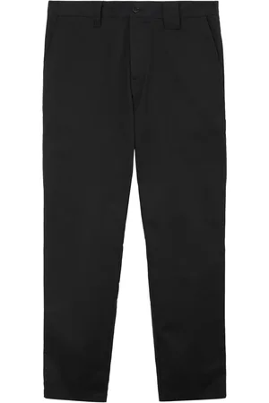 Burberry Straight-leg cotton trousers
