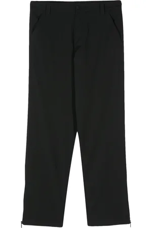 Roberto Cavalli Ankle-zips straight-leg trousers