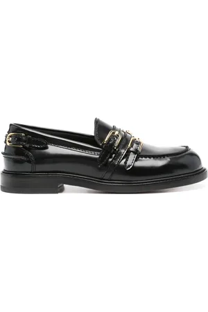 Sandro Buckle-embellished loafers