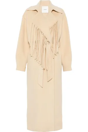 Nanushka Fringe-detail coat