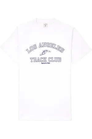Sporty & Rich Track Club cotton T-shirt