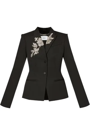 Erdem Crystal-embellished tailored blazer