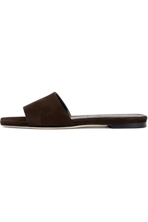 Aeyde Anna slip-on square-toe slides