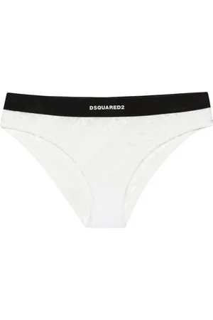 Dsquared2 Logo-waist lace briefs