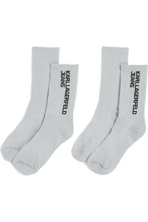 Karl Lagerfeld Logo socks (set of two)