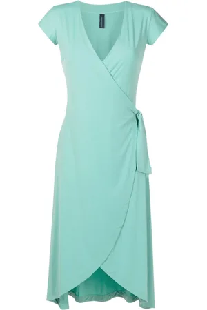 Lygia & Nanny Falcao V-neck midi dress