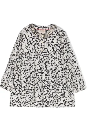 Scotch&Soda Floral-print collarless blouse